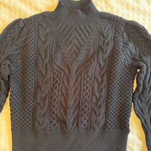 Favorite Daughter Mock Neck Sweater M